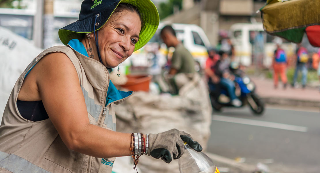 Ana Joquina, recicladora, recimed, reciclaje