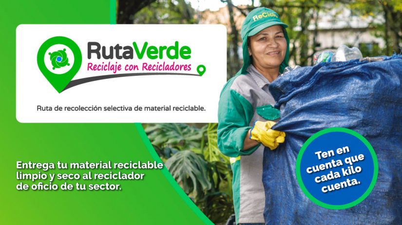 Con Ruta Verde Medellín estrena ruta de recolección selectiva de reciclaje